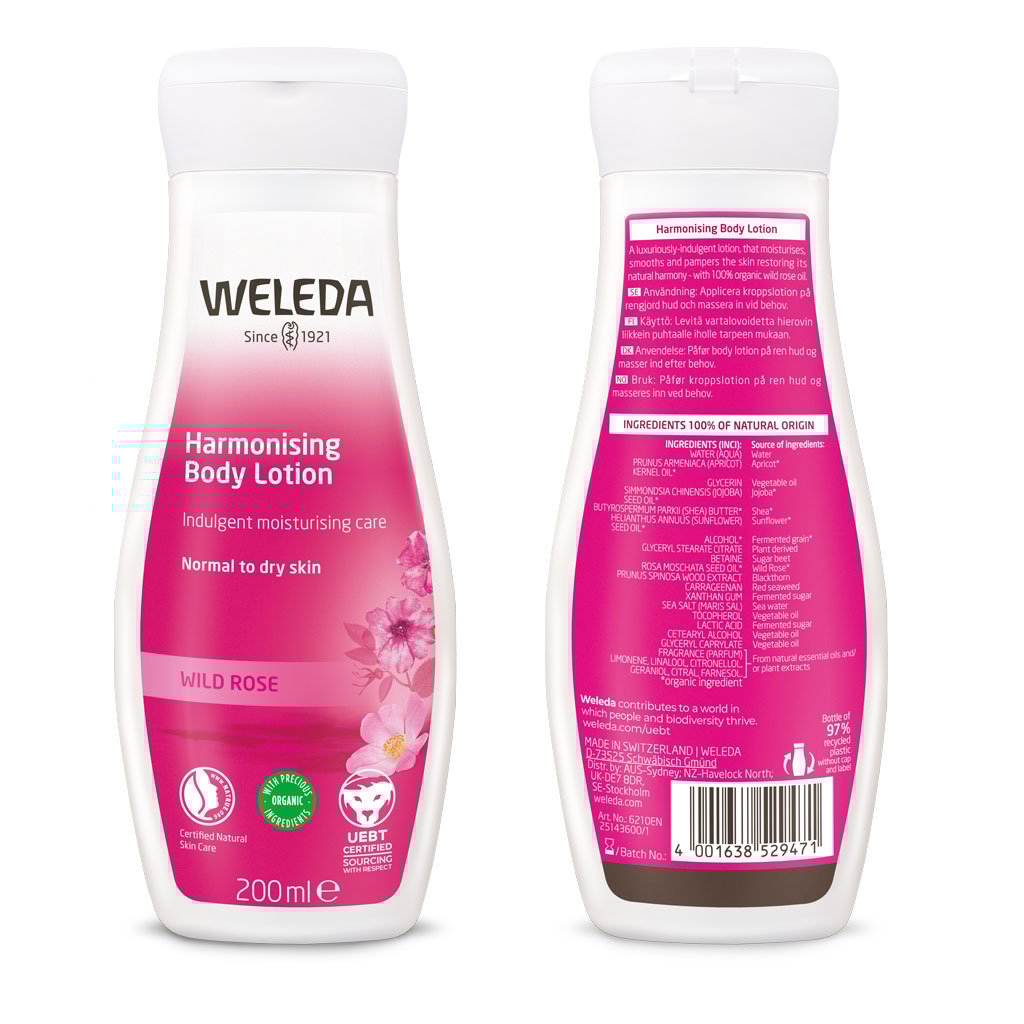 Weleda - Wild Rose Harmonising Body Lotion 200ml