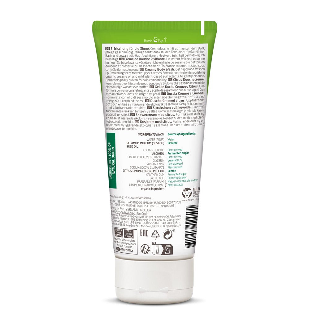 Weleda - Creamy Body Wash Citrus 200ml