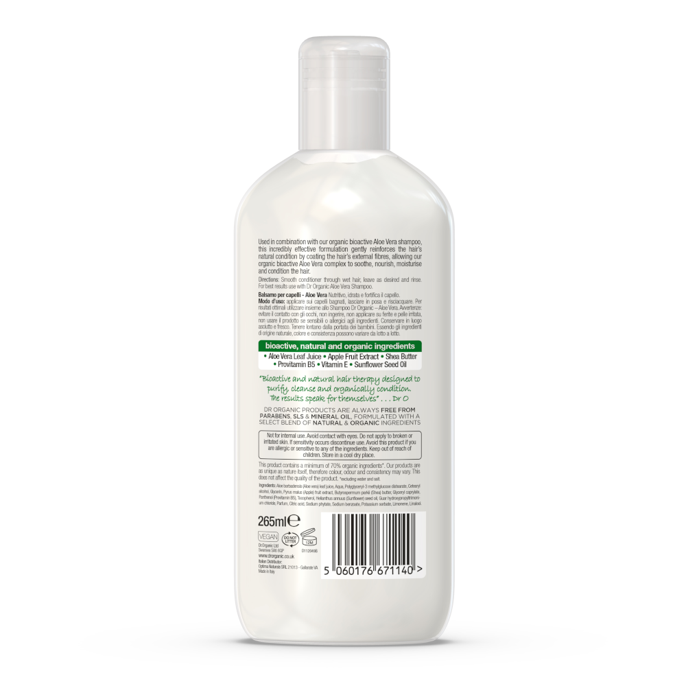 Dr Organic - Aloe Vera Conditioner 265ml