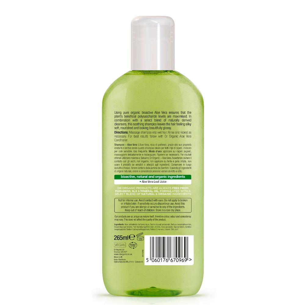 Dr Organic - Aloe Vera Shampoo 265ml