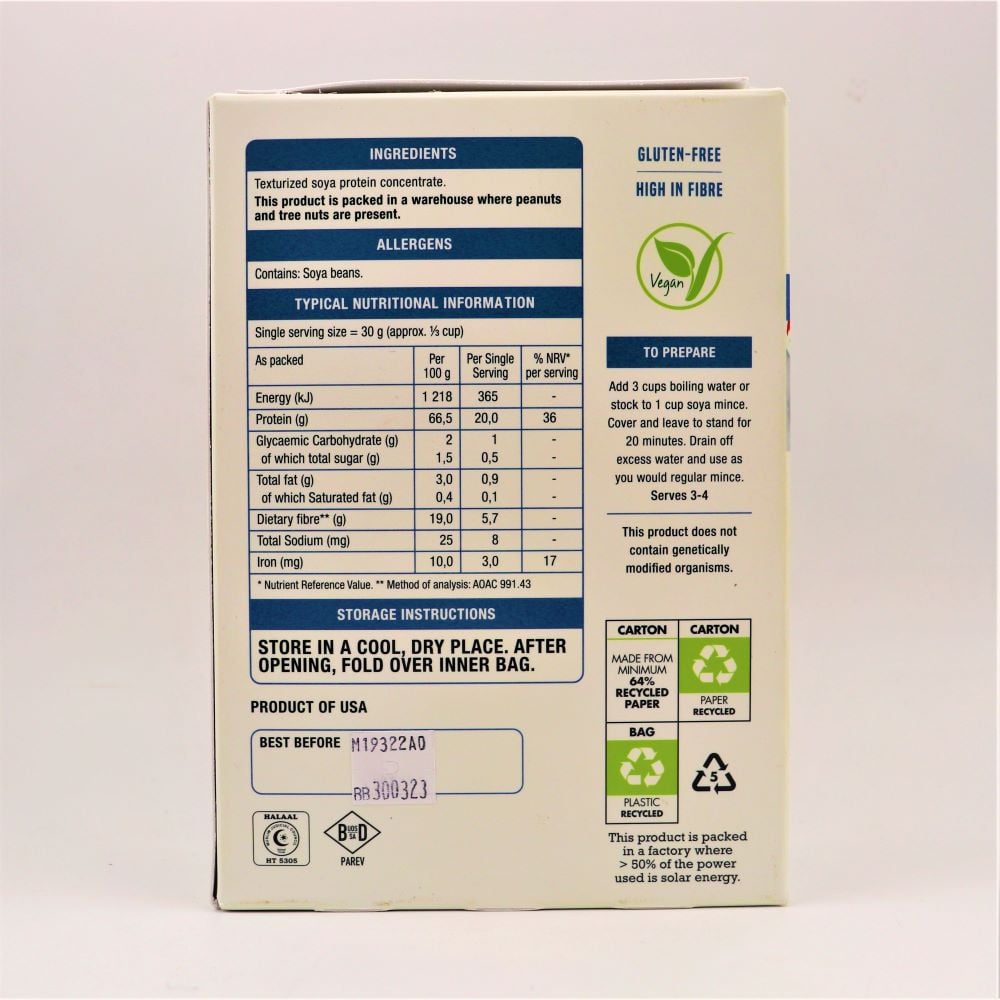 Health Connection - Soya Mince 200g