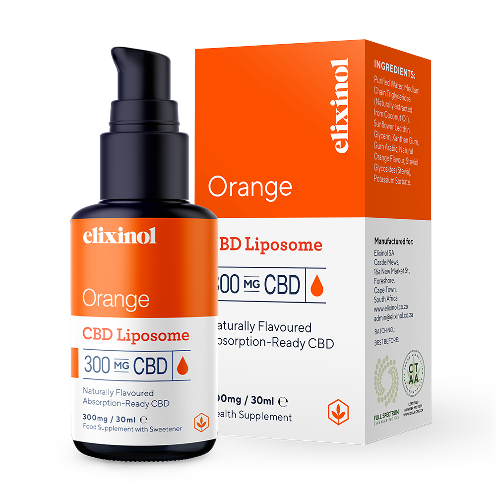 Elixinol - 300mg CBD Liposomal Orange 30ml