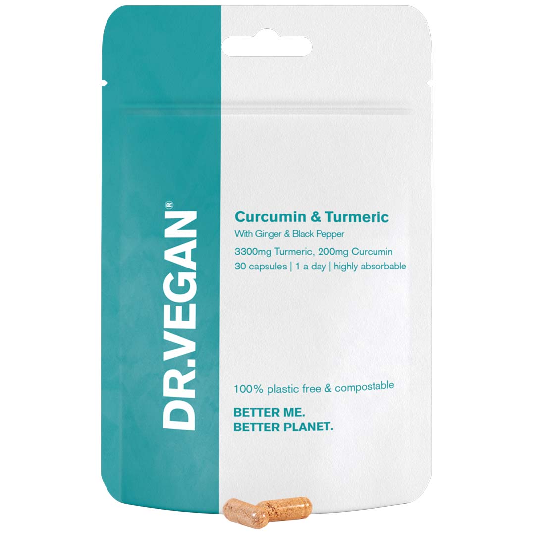 Dr Vegan - Curcumin & Turmeric 30s