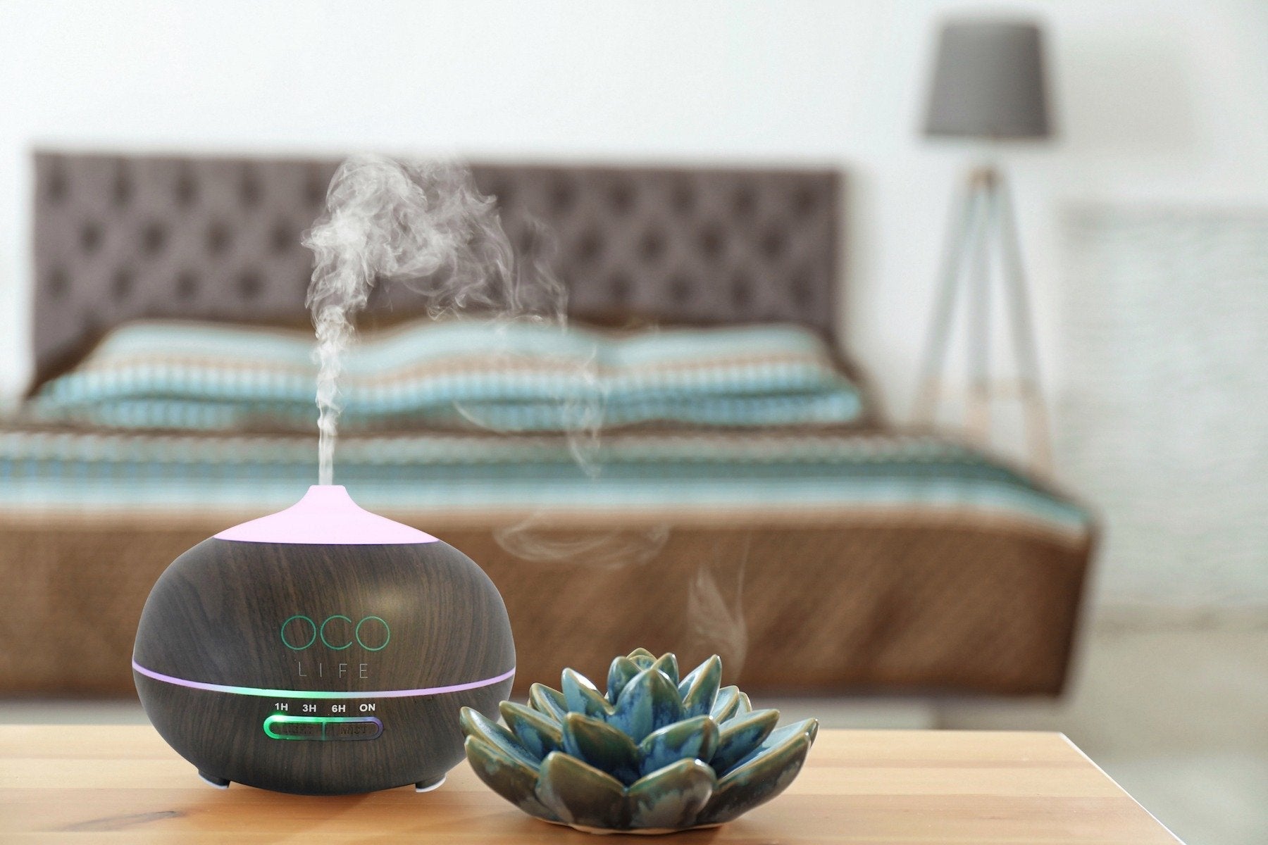 OCO Life - Zen Dark Wood Diffuser with 2 Oils