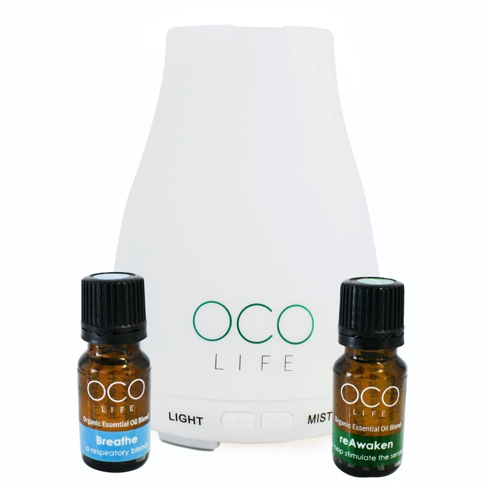 OCO Life - Small Diffuser with 2 Oils 10mls
