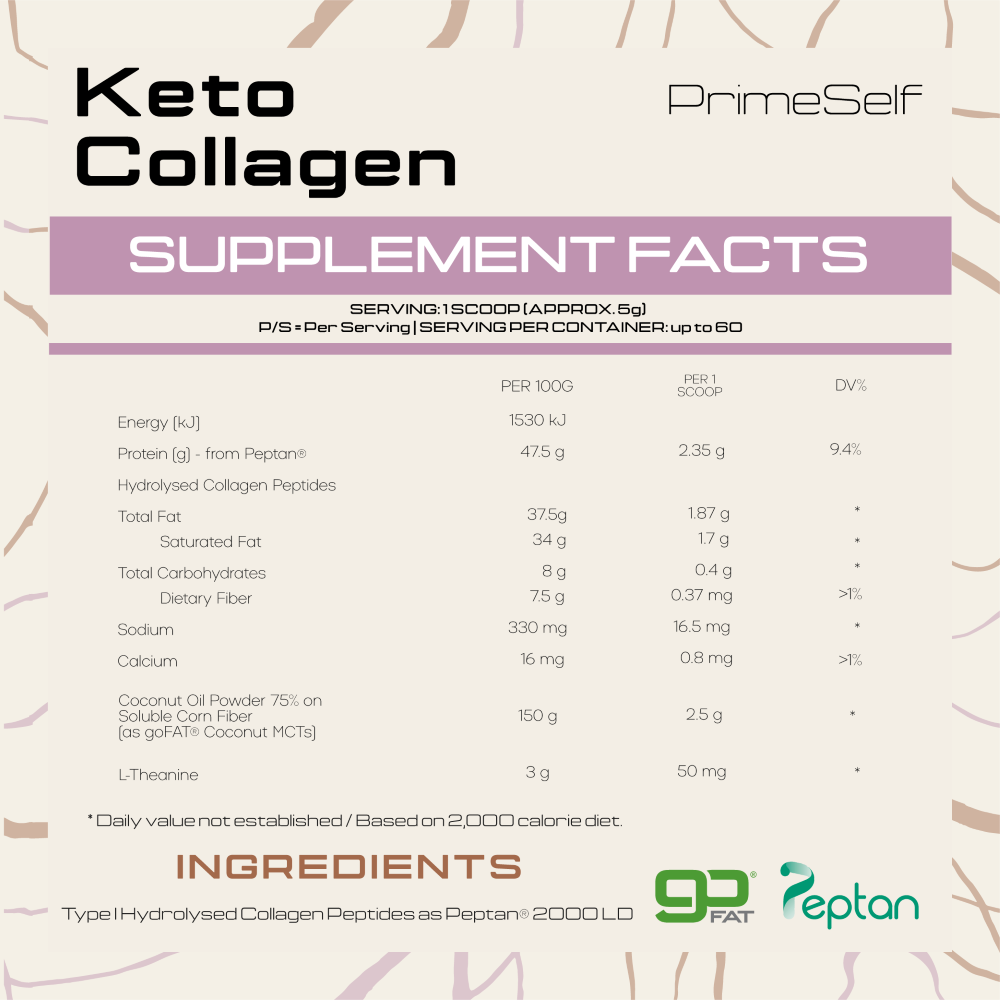 PrimeSelf - Keto Collagen 300g