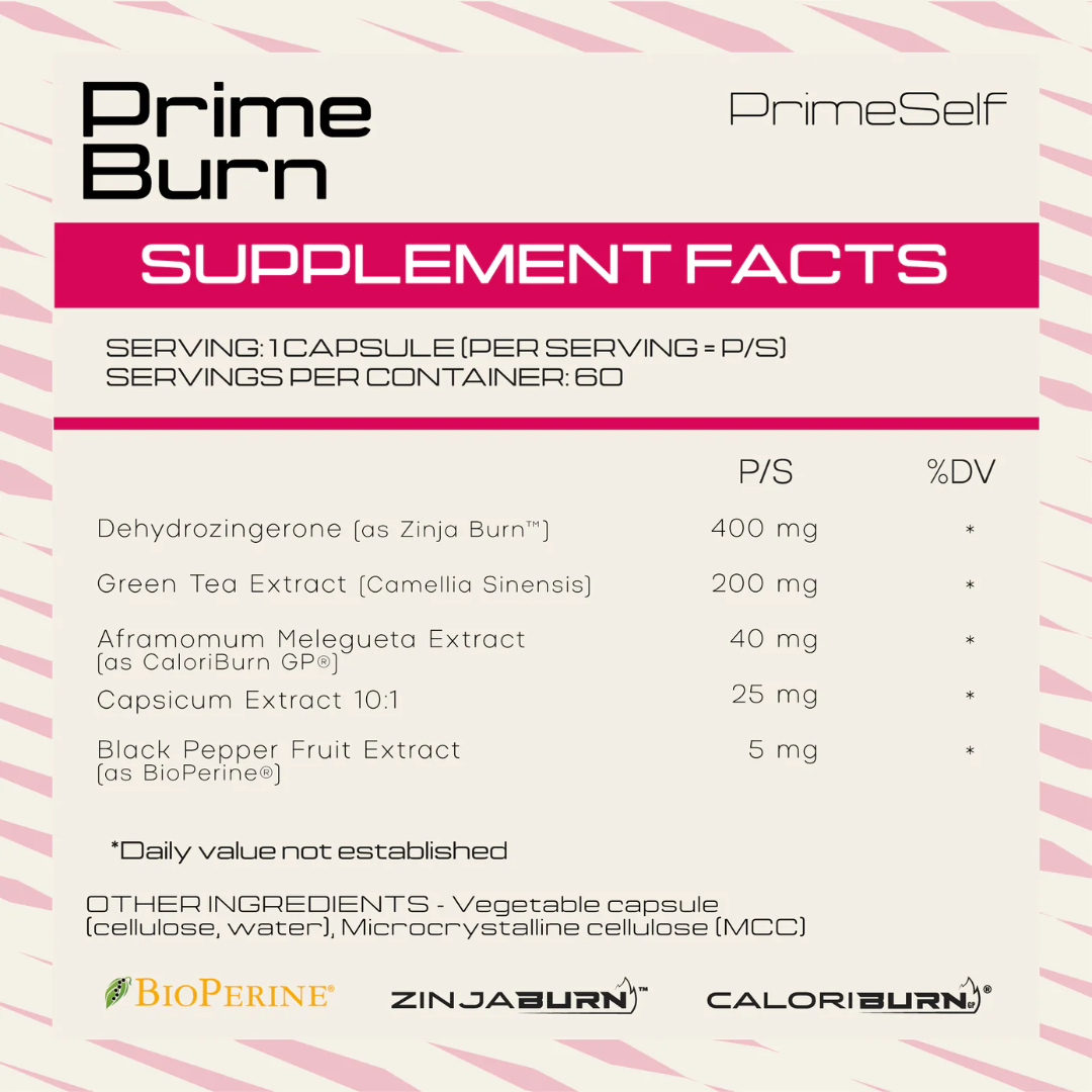 PrimeSelf - Prime Burn 60s