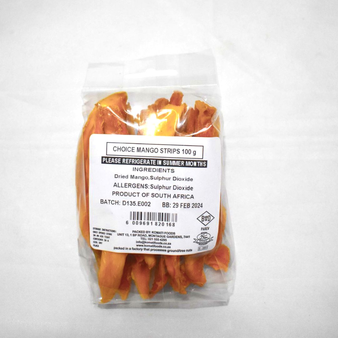 Komati - Mango Dried 100g