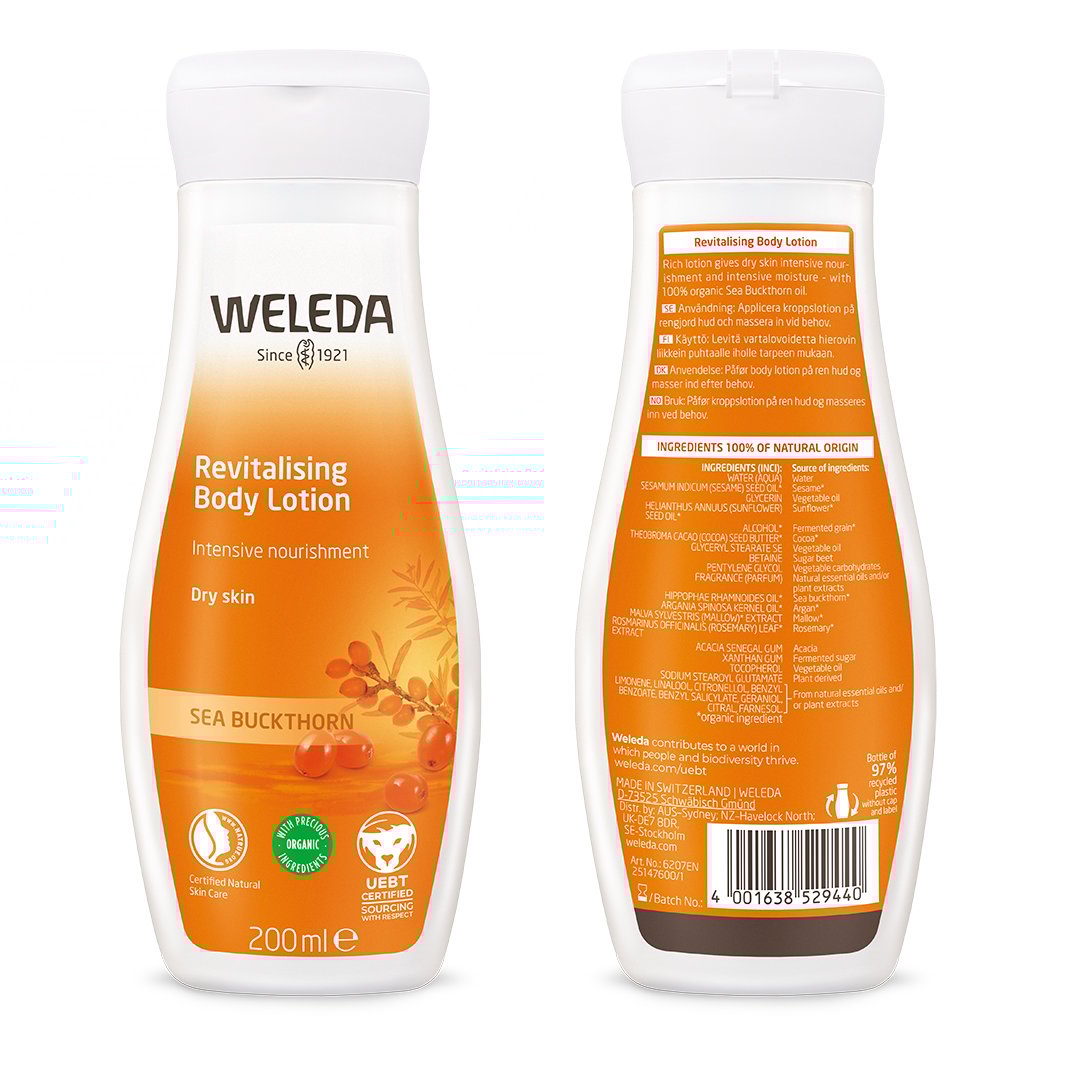 Weleda - Revitalising Body Lotion Sea Buckthorn 200ml