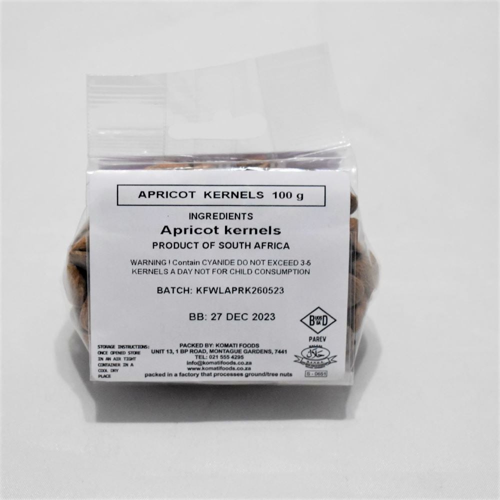 Komati - Apricot Kernals 100g