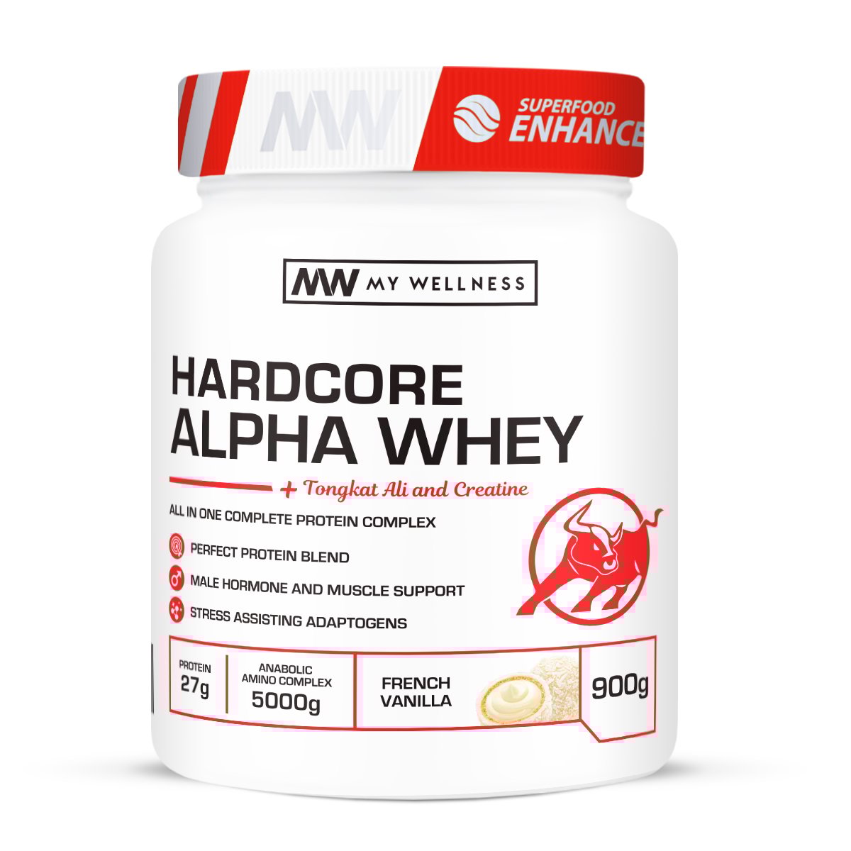 My Wellness - Alpha Whey French Vanilla 900g