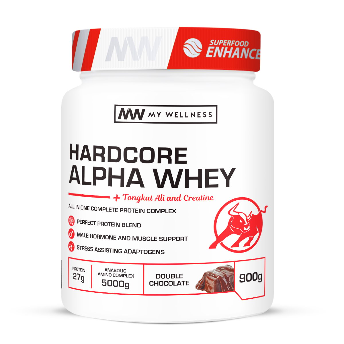 My Wellness - Alpha Whey Double Chocolate 900g