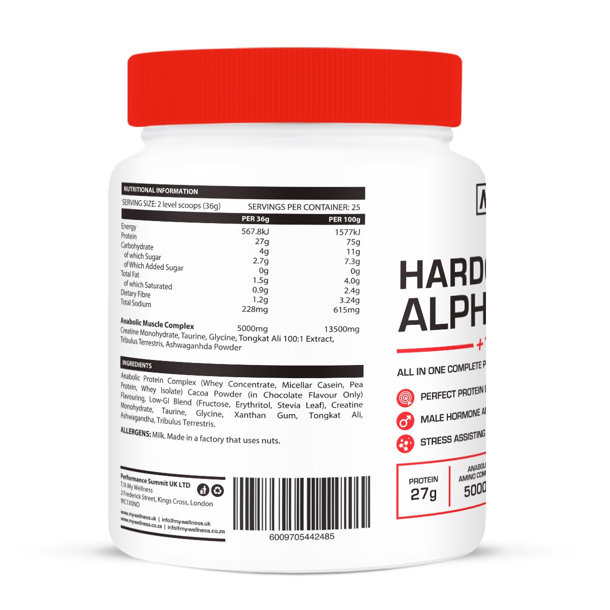 My Wellness - Alpha Whey Double Chocolate 900g