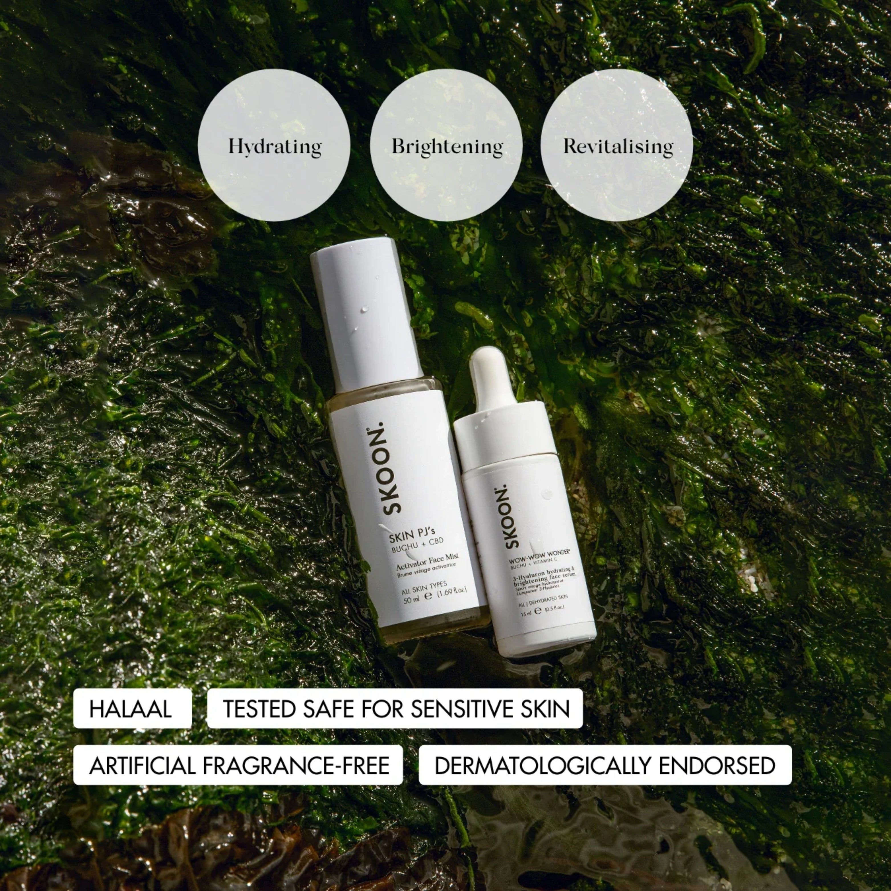 SKOON - Double Wowness Skin PJ (500ml) + Wow Wow Wonder (15ml)