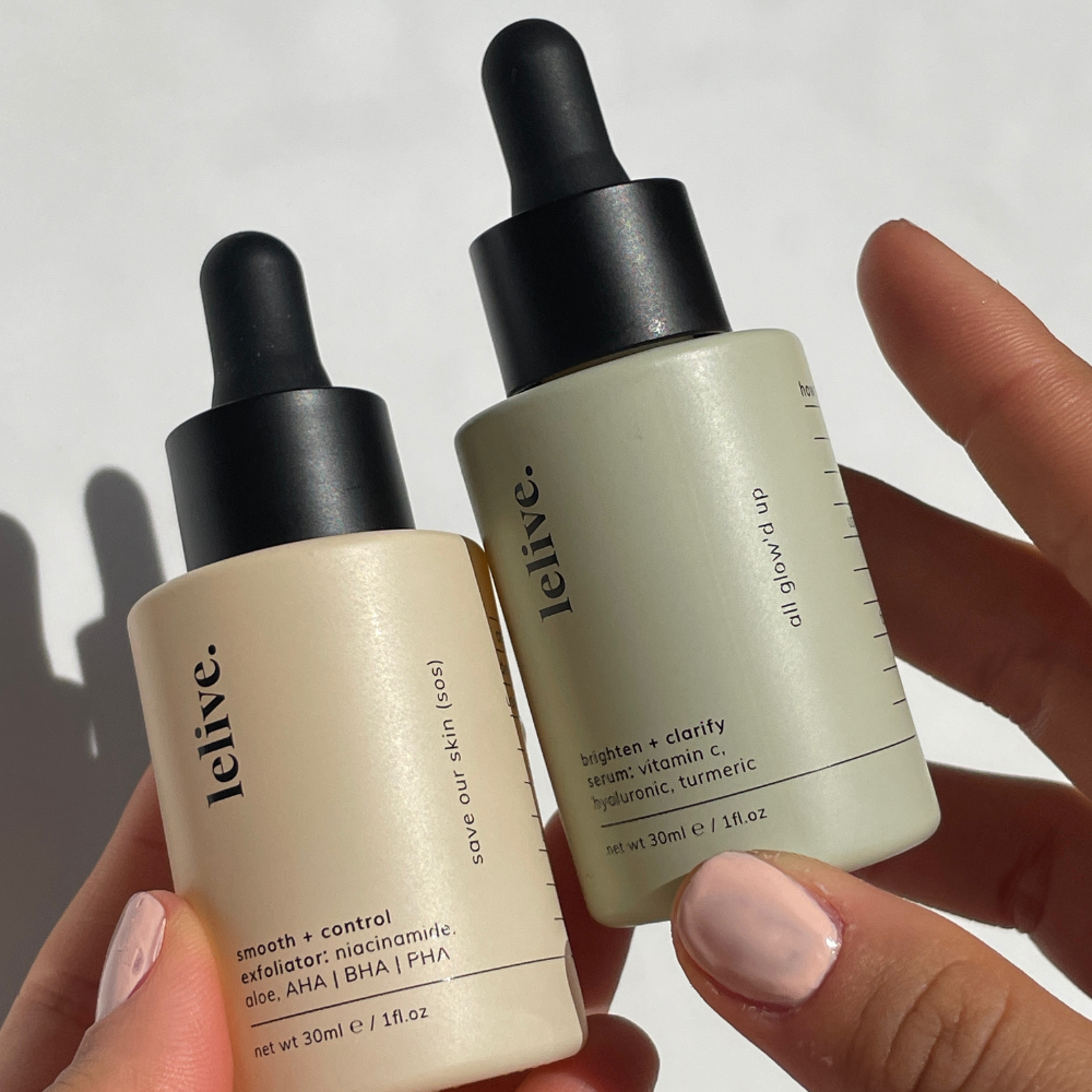 Lelive - Am + Pm Serum Kit - Multi benefit duo (all skin types)