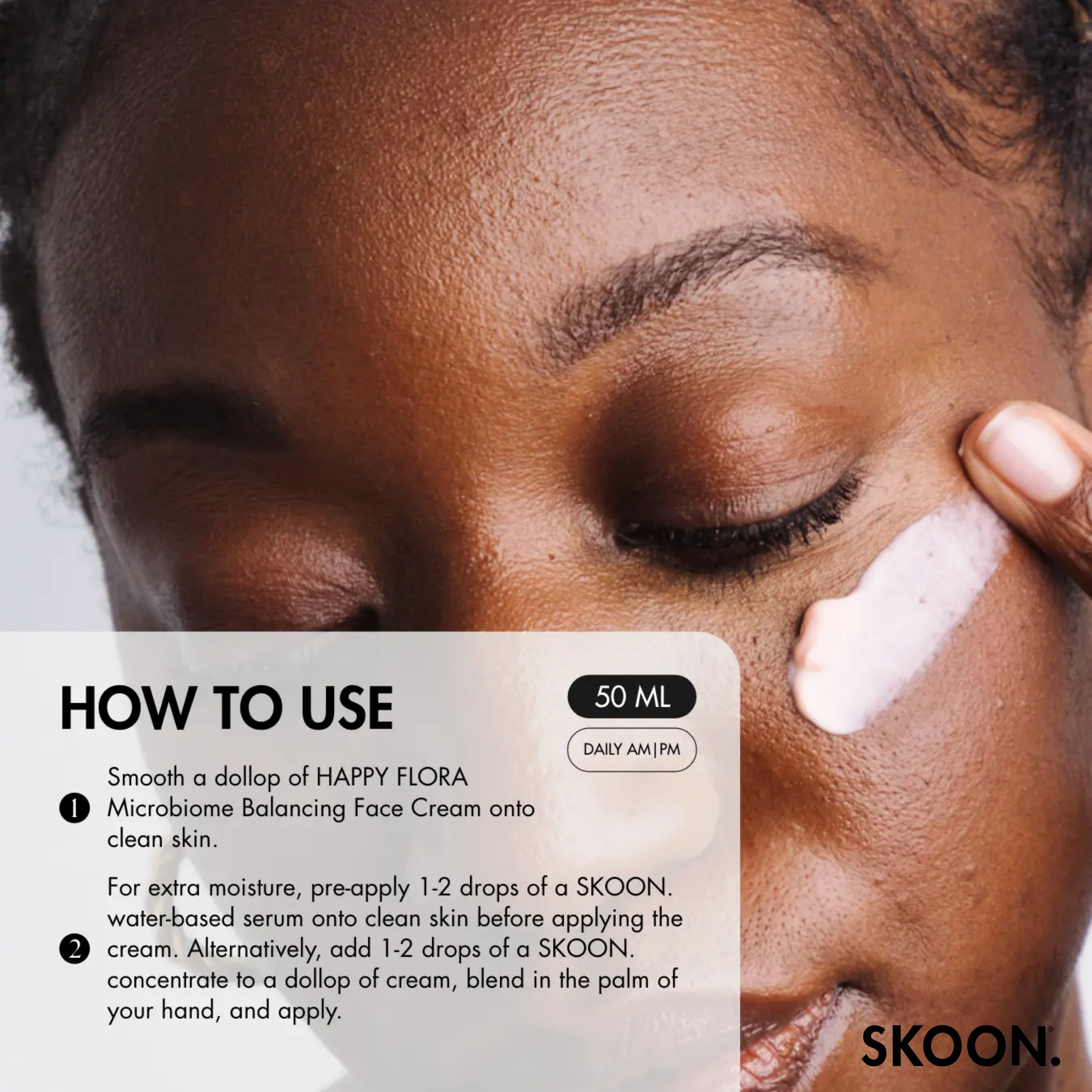 SKOON - Happy Flora Face Cream Microbiome Balancing 50ml
