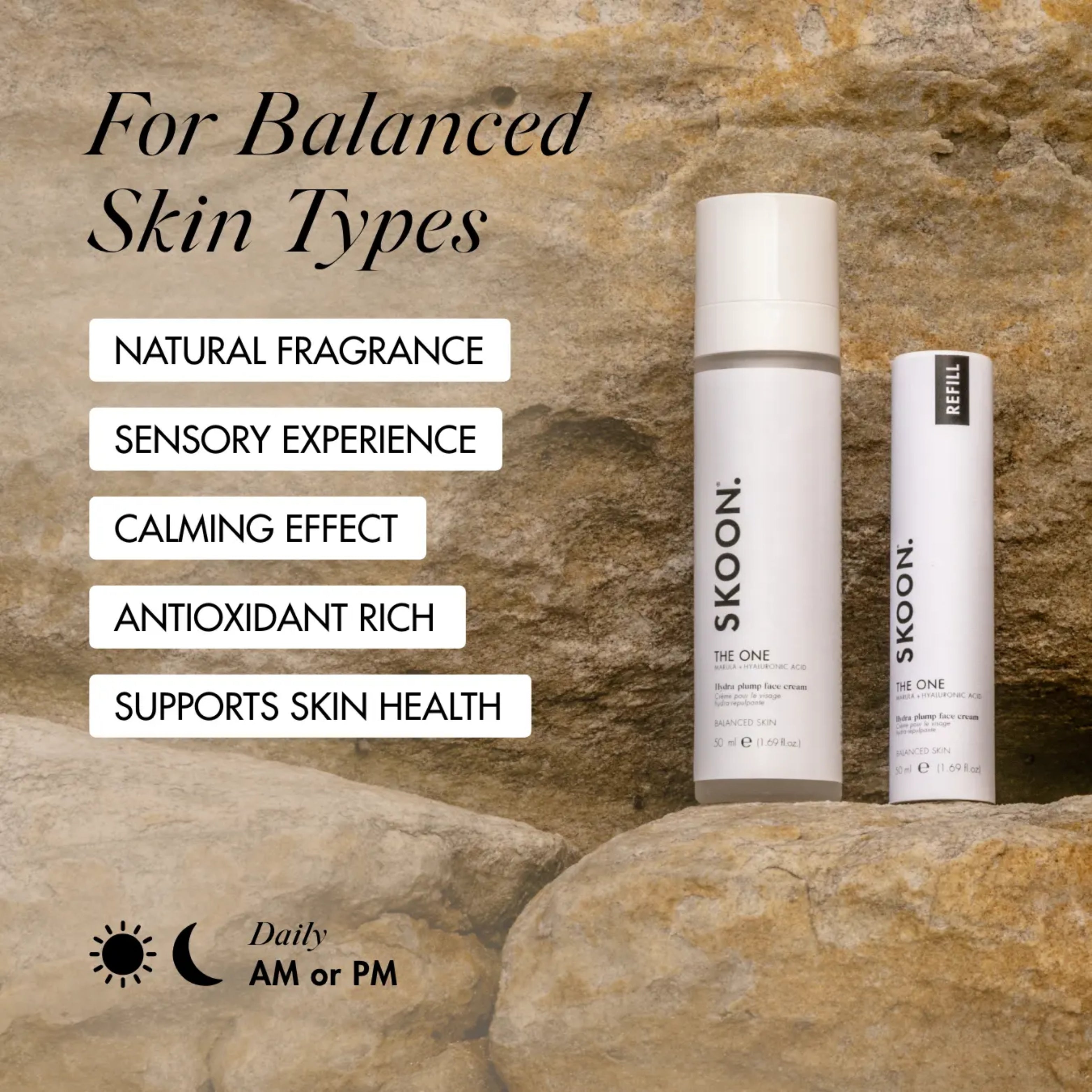 SKOON - The One Face Cream Hydra Plump Refill 50ml