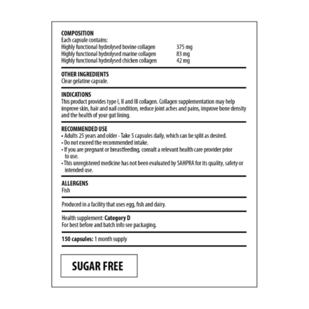 The Harvest Table - CollaPro Multi Capsules 150s