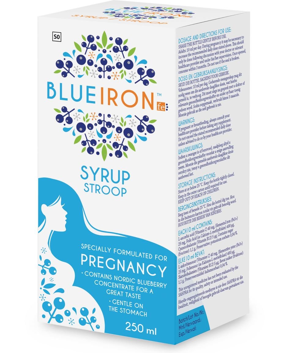Blueiron - Pregnancy Blueberry 250ml