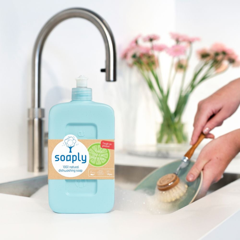Soaply - Dishwashing Liquid Soap Lime 500ml