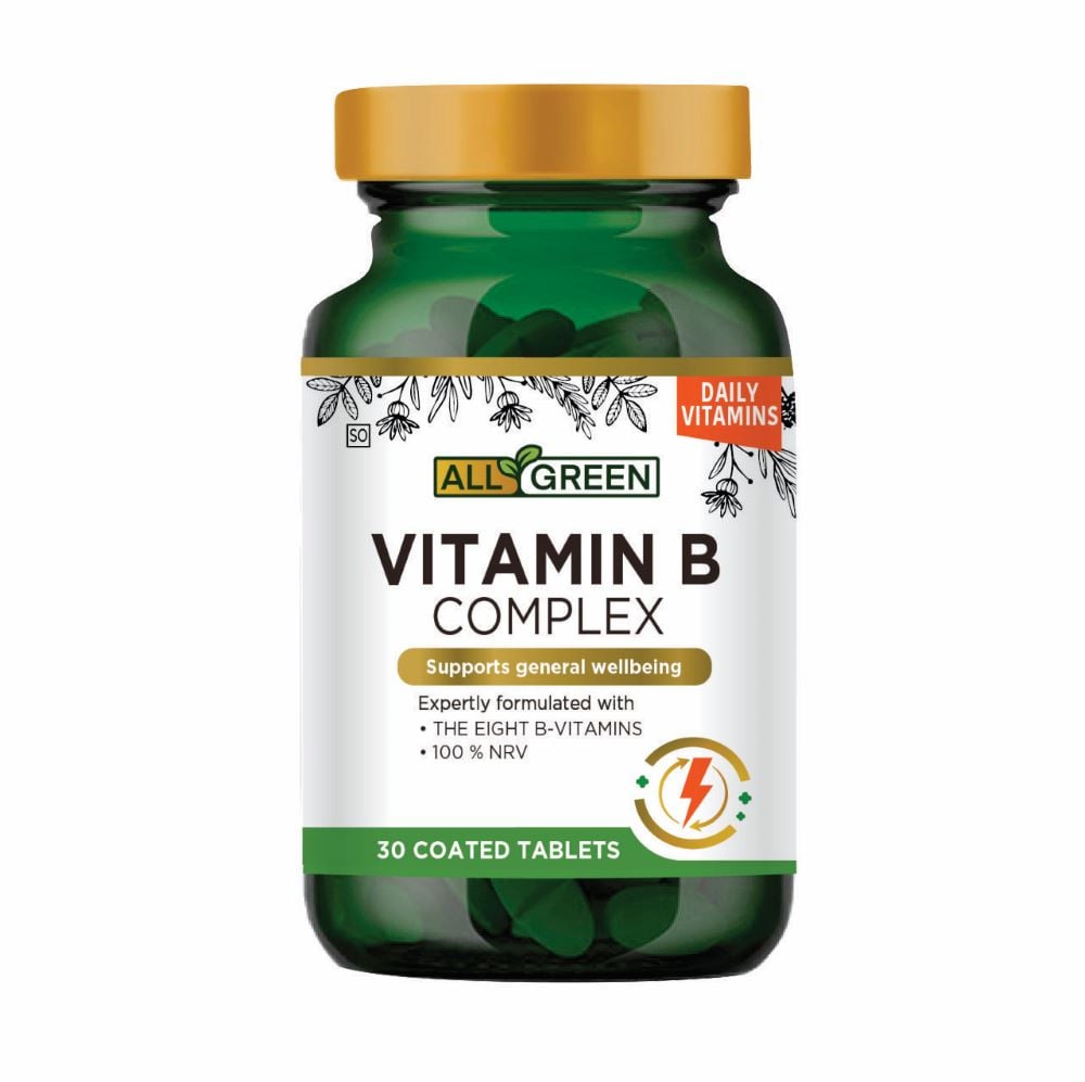 All Green - Mega Vitamin B Complex 30s