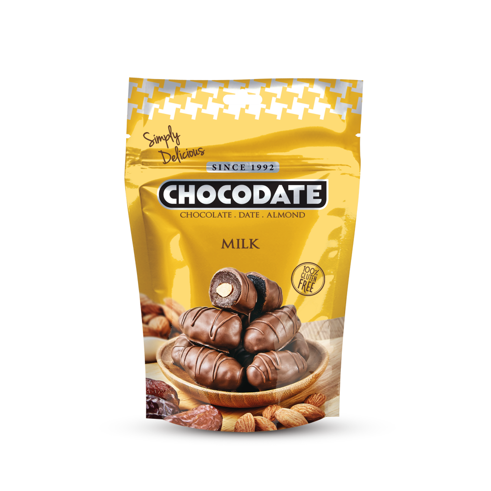 Chocodate - Date Milk Chocolate Covered 70g