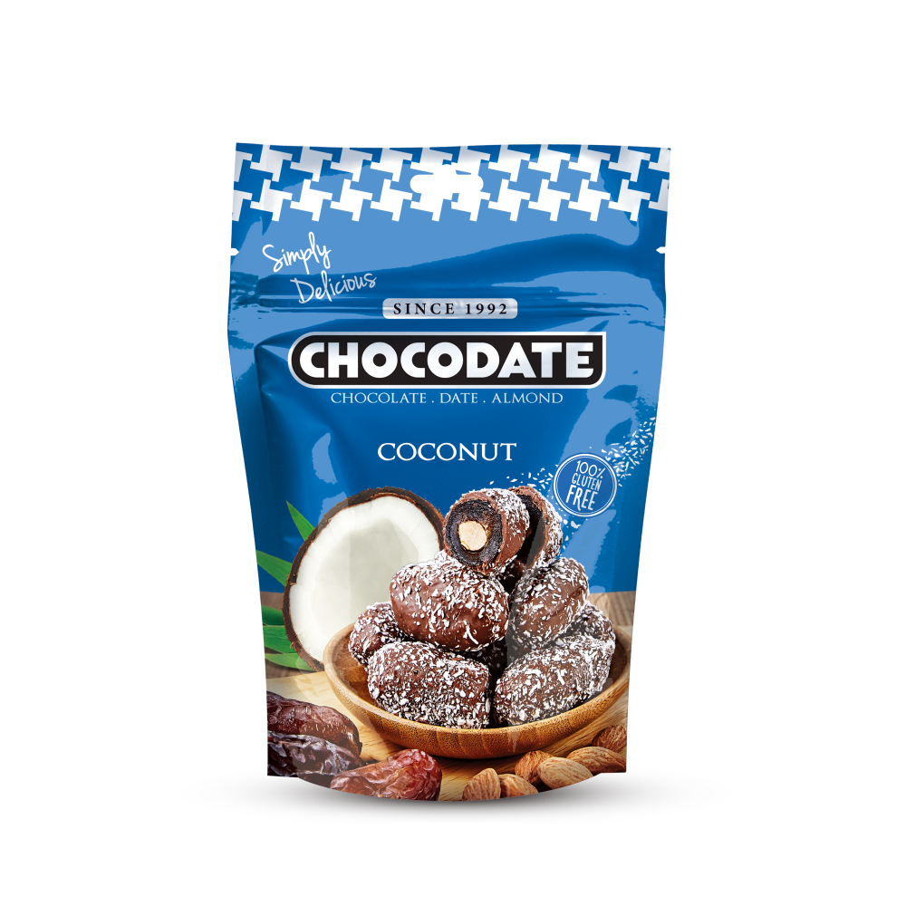 Chocodate - Date Chocolate & Coconut Covered 70g