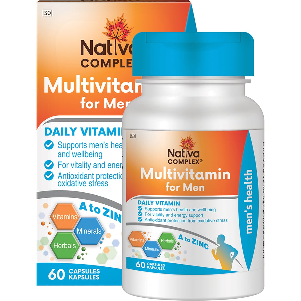 Nativa - Multivitamin for Men 60s
