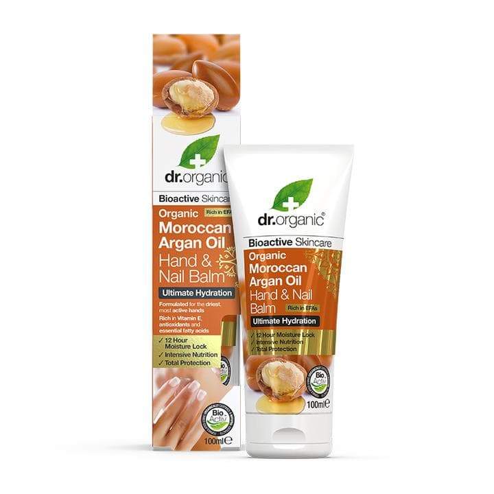 Dr Organic Moroccan Argan Oil Hand & Nail Balm 100