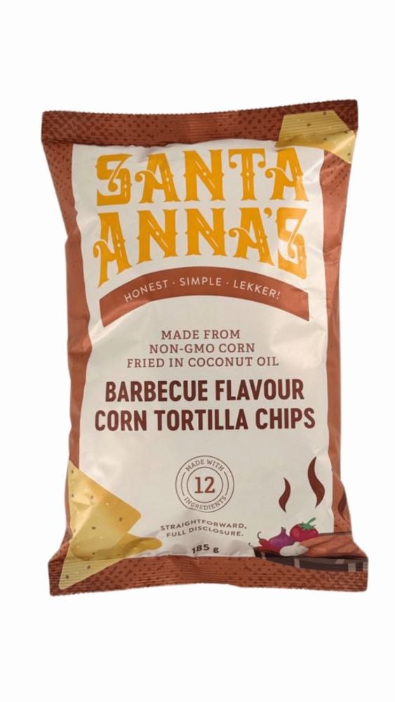 Santa Anna's - Corn Chips Barbecue 185g