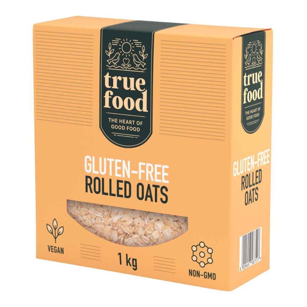 Truefood Rolled Oats Gluten Free 1kg