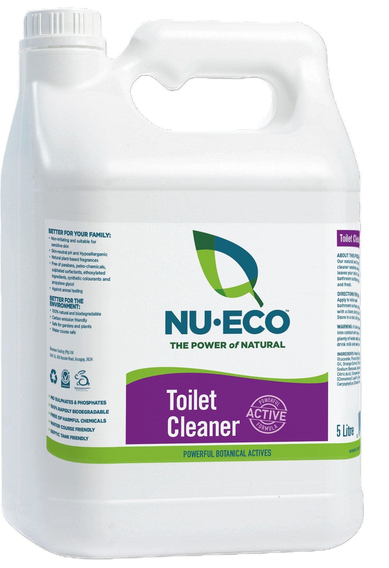 Nu-Eco - Toilet Cleaner 5L