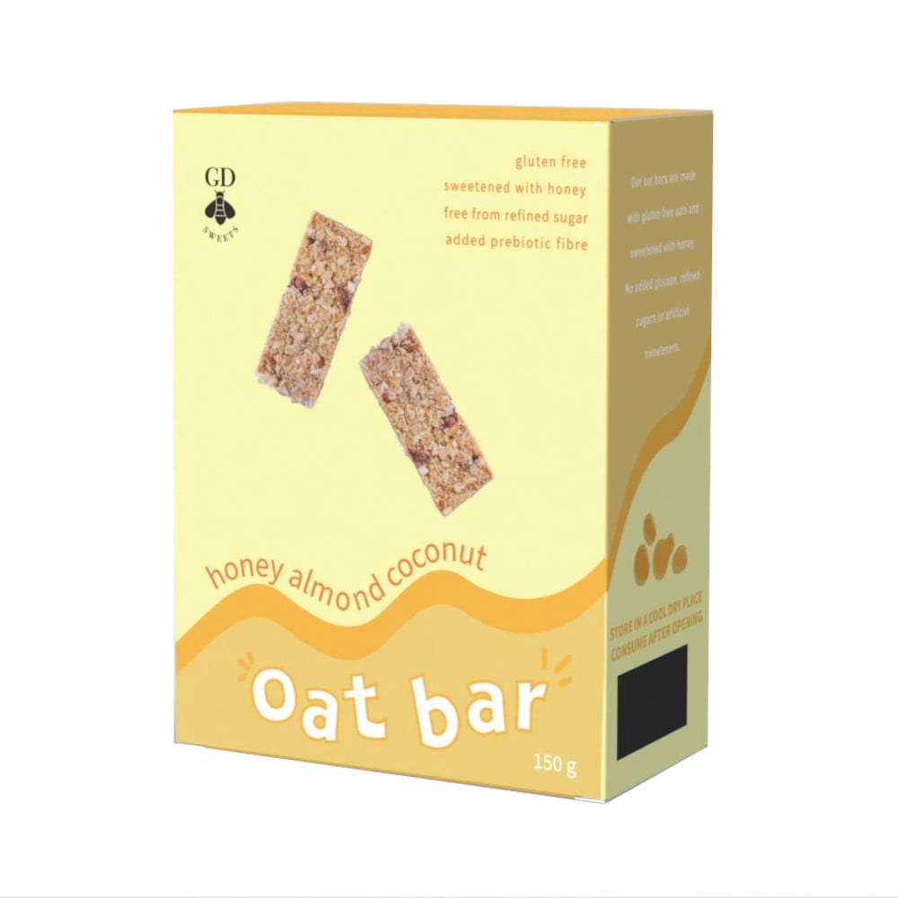 Gayleen's Decadence - Oat Bars Honey Almond Coconut 150g