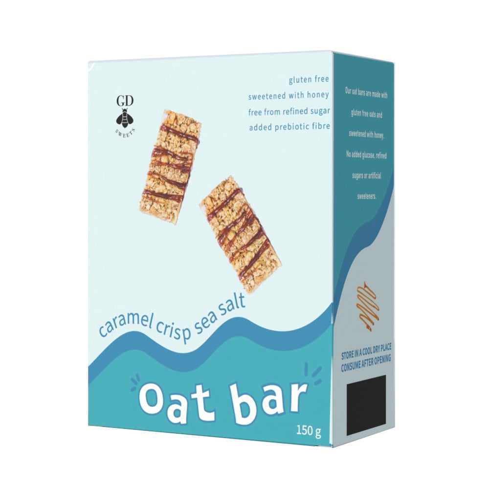 Gayleen's Decadence - Oat Bars Caramel Crisp Sea Salt 150g