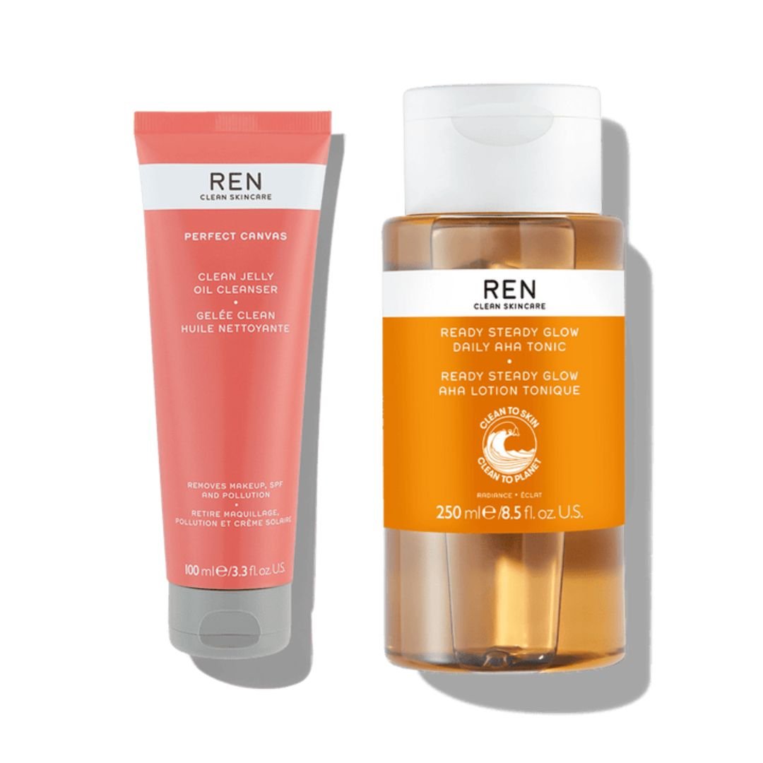 REN - Cleanse & Glow Duo