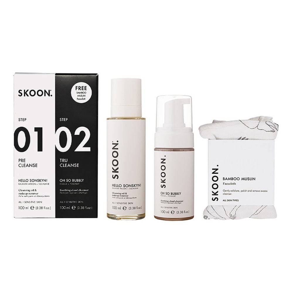 SKOON - Double Cleanser Hello Sonskyn + Oh So Bubbly Pack