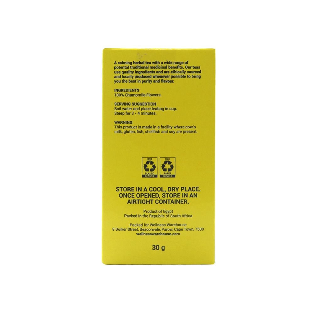 Wellness - Chamomile Flower Tea Infusion 20s