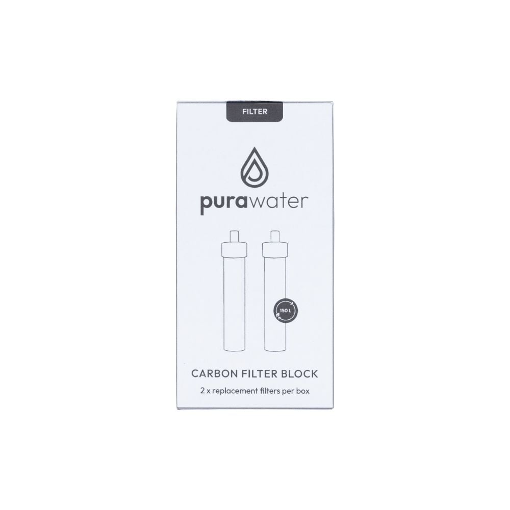 Pura Water - Carbon Replacemnet Filter Block