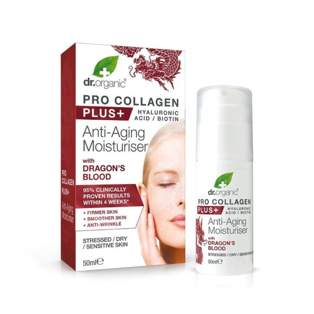 Dr Organic - Pro Collagen+ Anti-Ageing Moisturiser With Dragon’s Blood 50ml