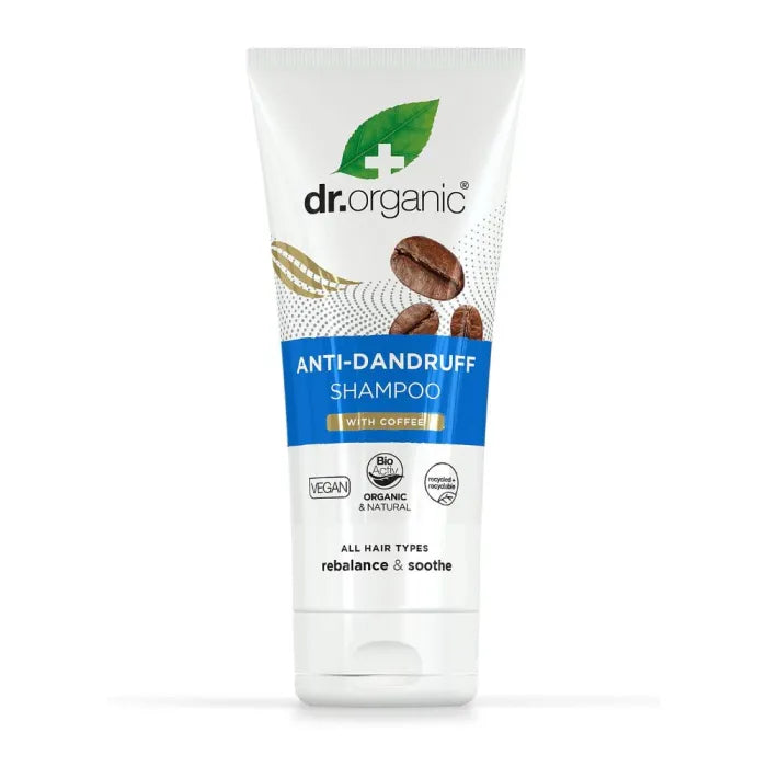 Dr Organic - Anti-Dandruff Shampoo Coffee Mint 200ml