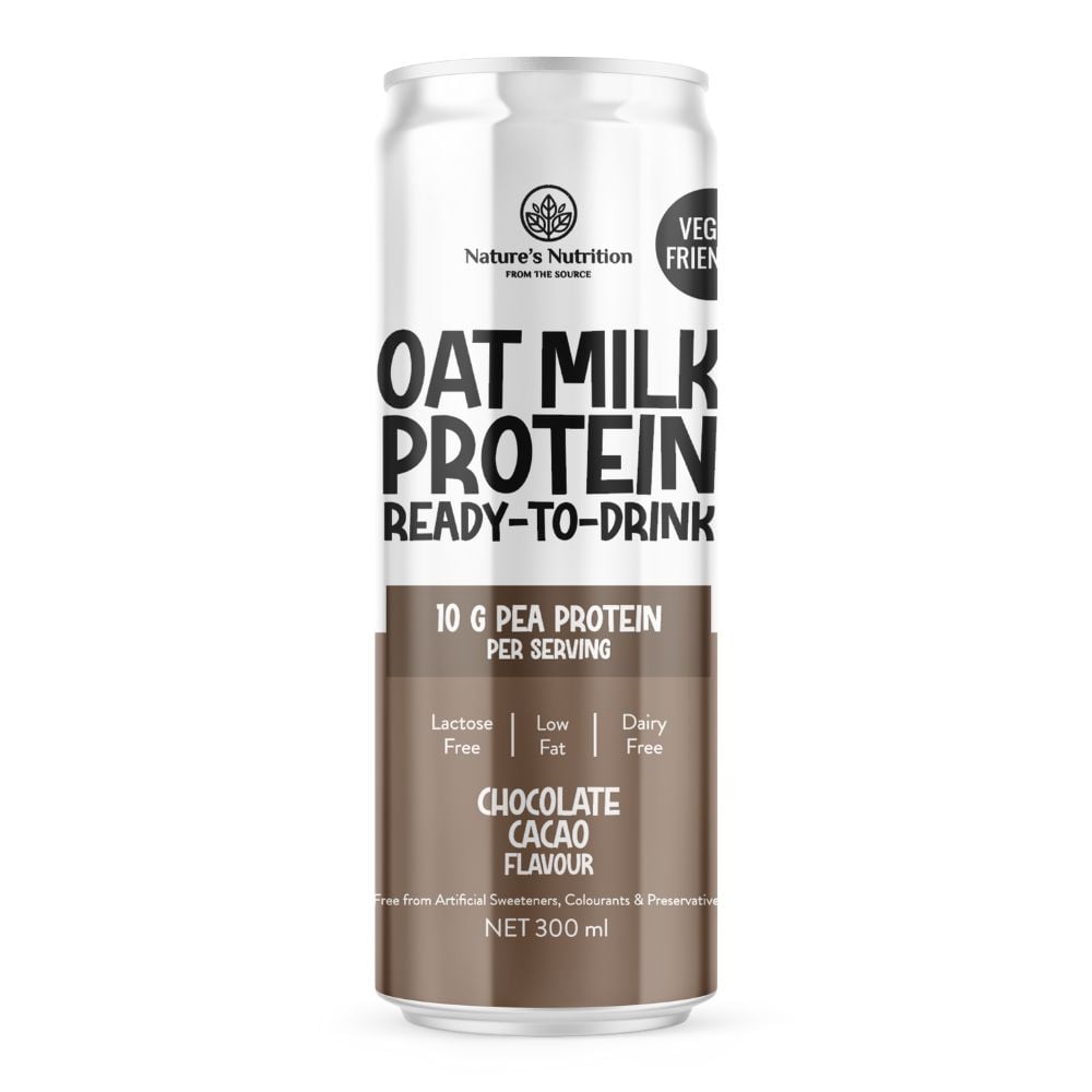 Nature's Nutrition - Oat Milk Protein Ready-To-Drink Chocolate Cacao 300ml