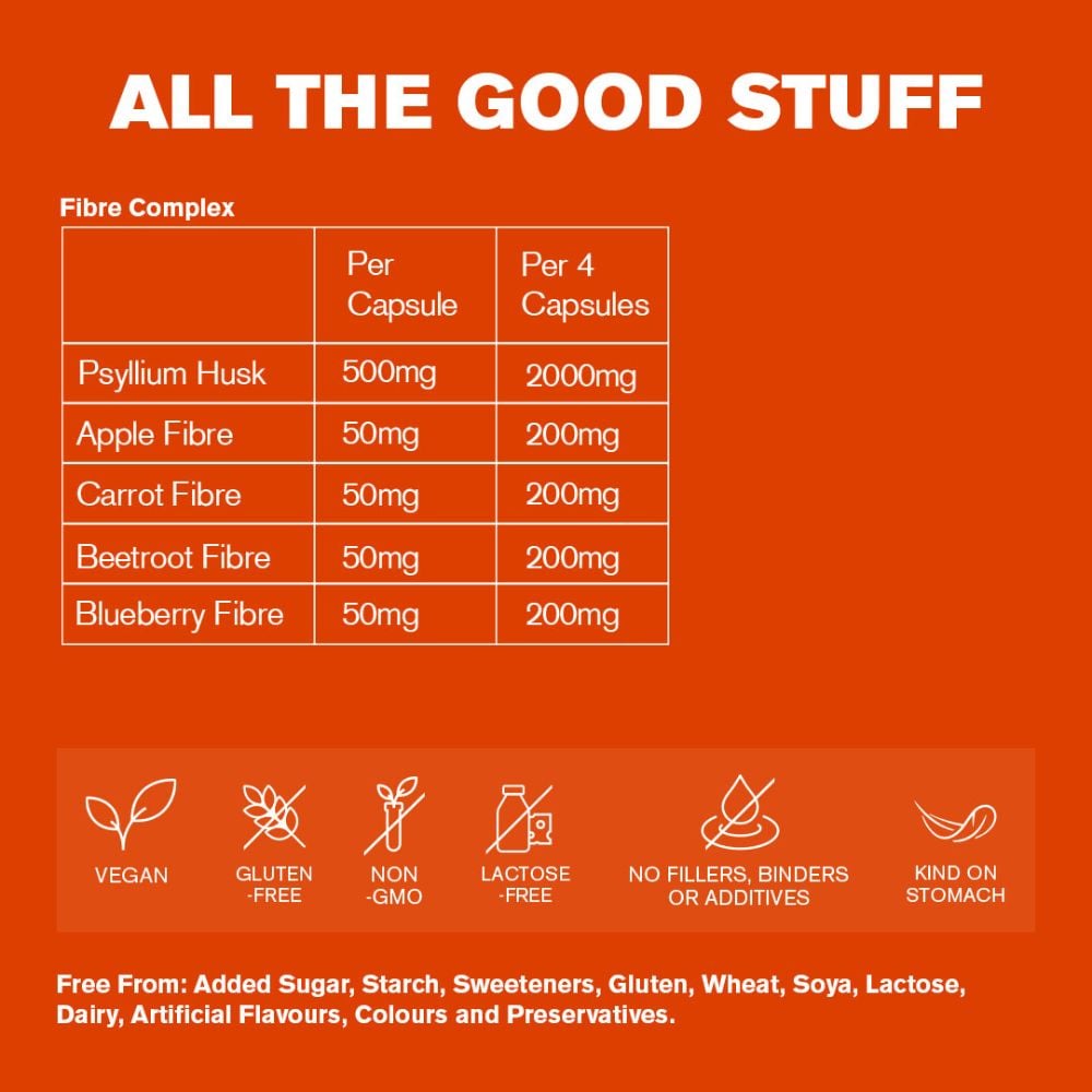 Dr Vegan - Fibre Complex 2800mg 60s