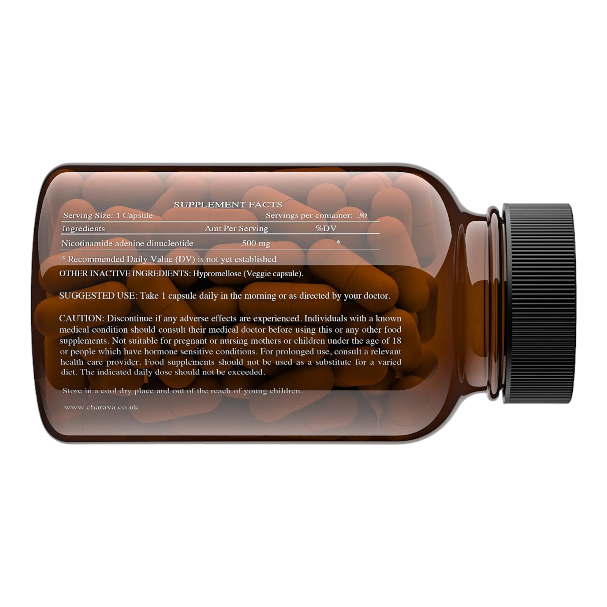 Charava - NAD+500mg 30s