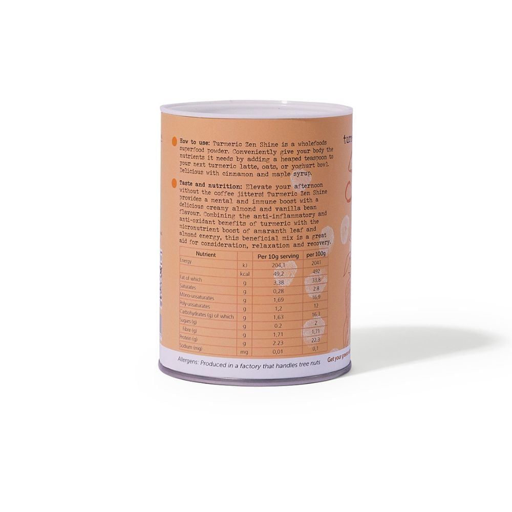 Umoya Foods - Nutrient Boost Turmeric Zen Shine 150g