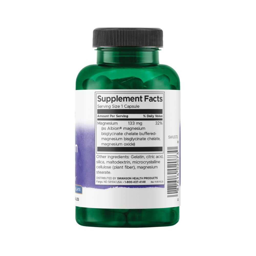 Swanson - Albion Magnesium Glycinate 133mg 90s