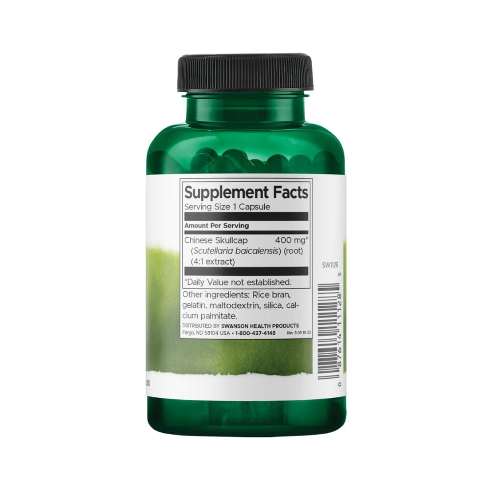 Swanson - Chinese Skullcap 400mg 90s