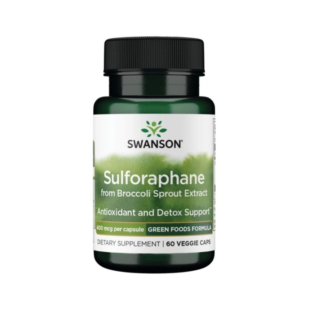 Swanson - Sulforaphane from Broccoli Sprout Extract 400mcg 60s
