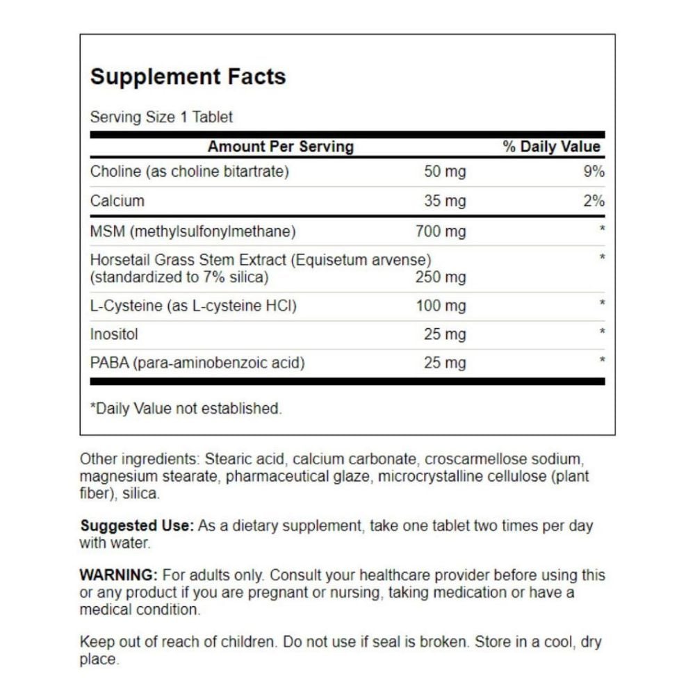 Swanson - Hair, Skin & Nails 60s