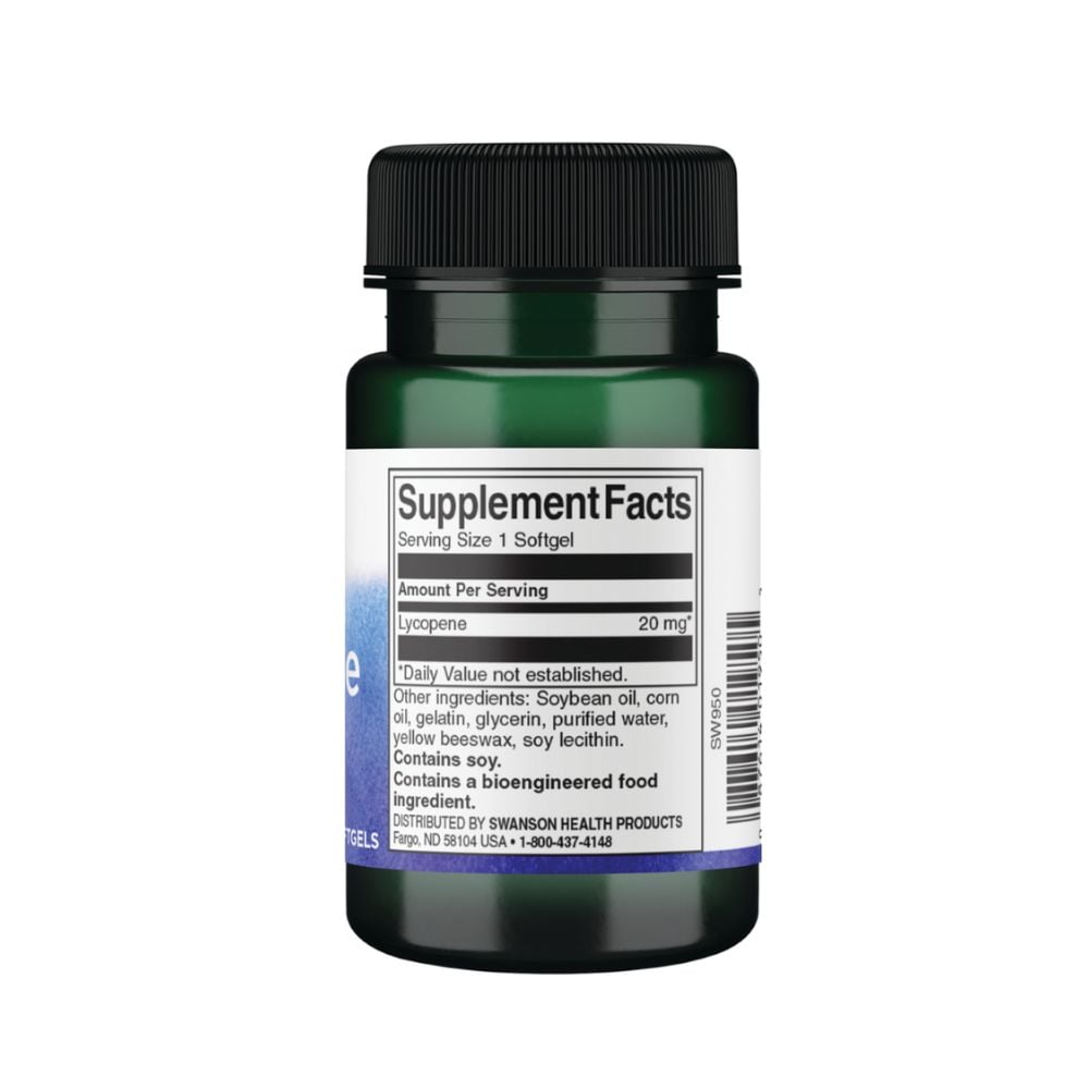 Swanson - Lycopene 20mg 60s