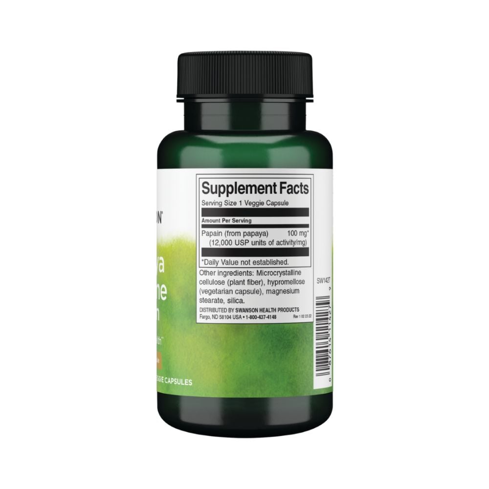 Swanson - Papaya Enzyme Papain 100mg 90s